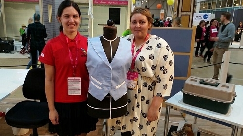 Jaunie profesionāļi gūst pieredzi Somijas meistarības konkursā