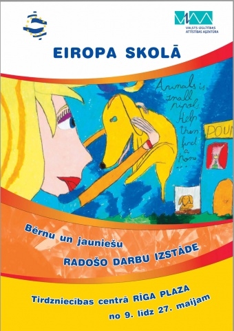Apbalvos bērnu un jauniešu radošo darbu konkursa „Eiropa skolā” uzvarētājus