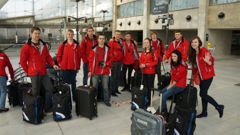 Otrdiena: Latvijas komanda ierodas Lillē