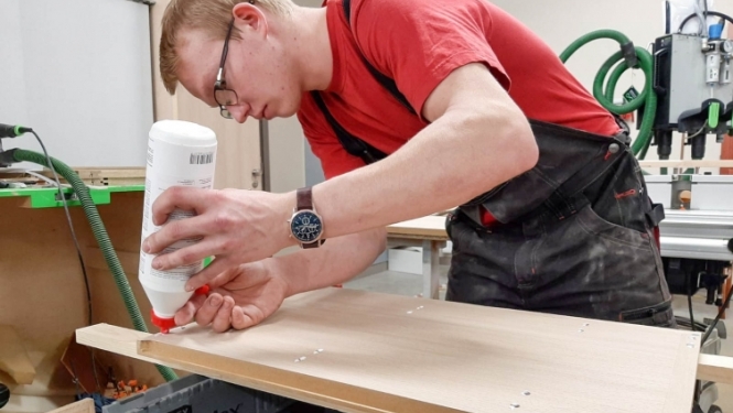  SkillsLatvia 2020 pusfināls prasmju konkursā "Mēbeļu galdniecība"