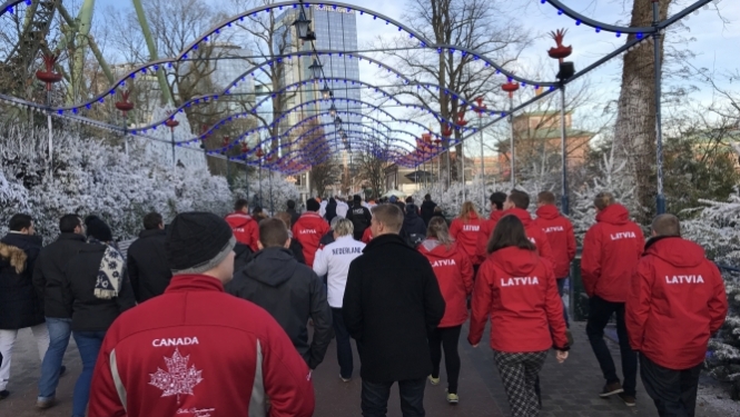 EuroSkills 2016 dalībnieki dodas nelielā ekskursijā pa Stokholmu