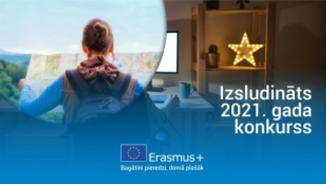 Izsludināts pirmais konkurss Erasmus+ programmas jaunajā periodā