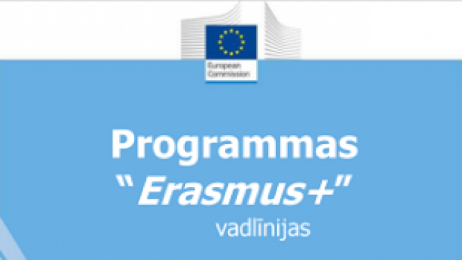 Projektu pieteicējiem pieejamas Erasmus+ vadlīnijas latviešu valodā