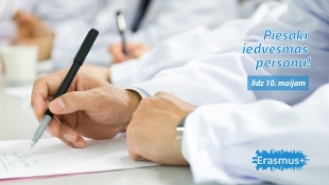 Aicina pieteikt Erasmus+ iedvesmas personas