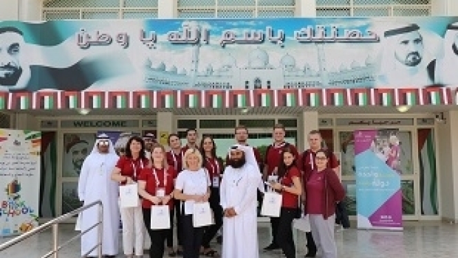 Latvijas komanda viesojas Apvienoto Arābu Emirātu skolā