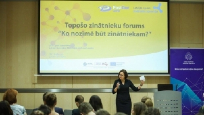 Jaunieši un zinātnieki tiekas diskusiju forumā “Ko nozīmē būt zinātniekam?”