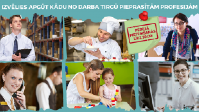Pagarināta Jauniešu garantijas uzņemšana 23 profesijās