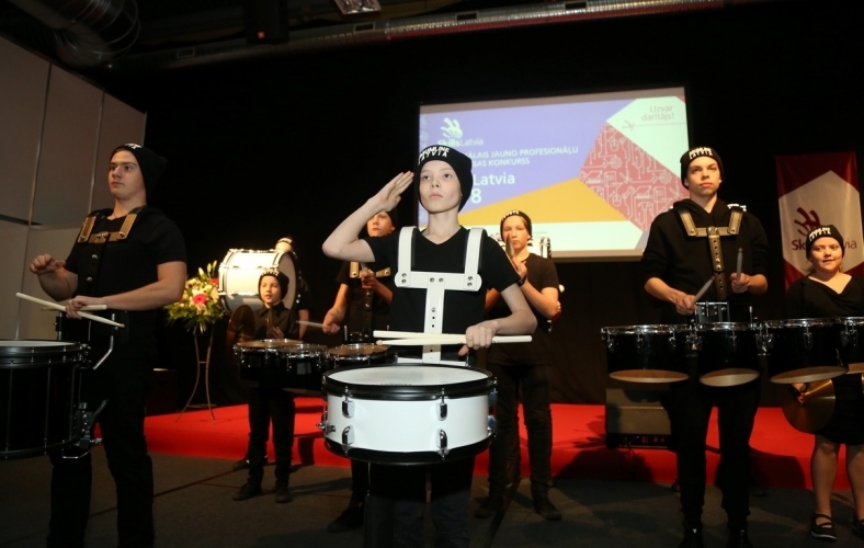SkillsLatvia 2018 atklāšanas ceremonija