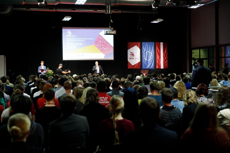 SkillsLatvia 2018 noslēguma ceremonija