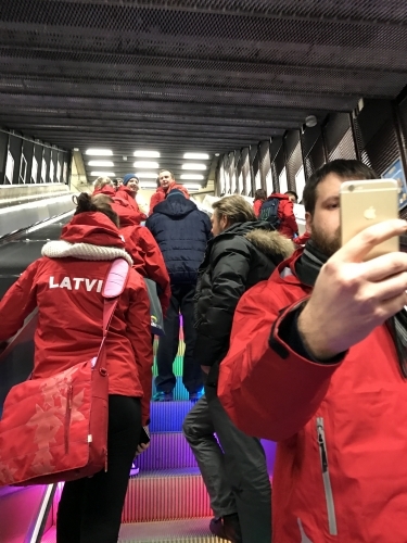 EuroSkills 2016 dalībnieki dodas nelielā ekskursijā pa Stokholmu