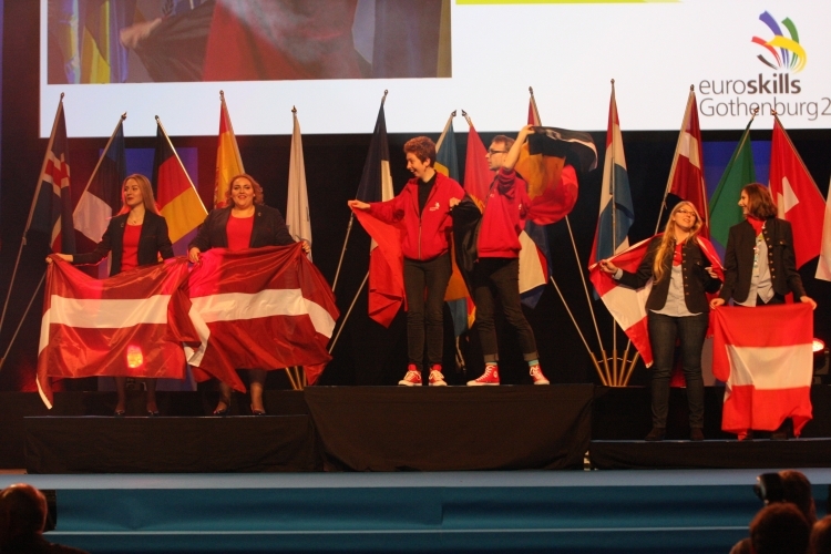 EuroSkills 2016 konkurss ir noslēdzies un Latvijas valsts komanda saņēmusi godalgas četrās kategorijās.