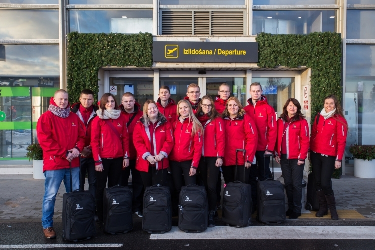 Latvijas valsts komandas dalībnieki dodas uz EuroSkills 2016 konkursu Gēteborgā, Zviedrijā