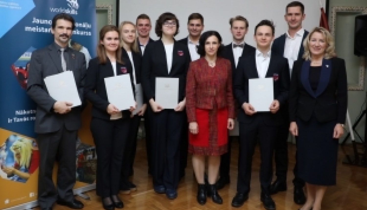 Svinīgā ceremonijā sveic Latvijas komandu par panākumiem konkursā WorldSkills 2019