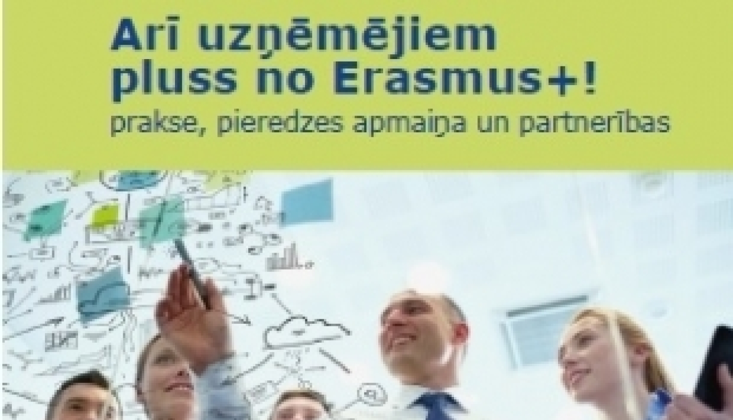 Publicēts informatīvs materiāls par uzņēmēju iespējām Erasmus+