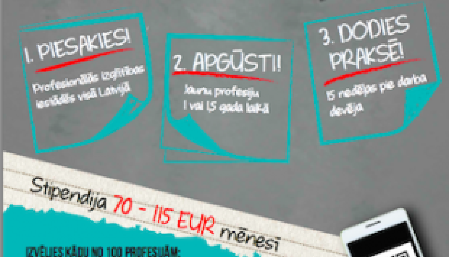 Jaunieši Zemgalē īsā laikā var iegūt konkurētspējīgu izglītību