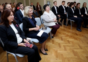WorldSkills 2019 konkursantu svinīgā sveikšana pie ministres