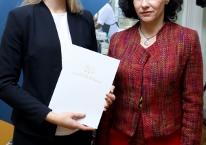 WorldSkills 2019 konkursantu svinīgā sveikšana pie ministres