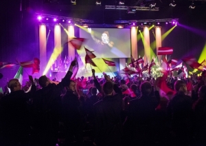 EuroSkills 2016 konkursa atklāšanas ceremonija ar Zviedrijas premjerministra uzrunu un pasākuma izklaidējošo programmu