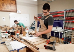  SkillsLatvia 2020 pusfināls prasmju konkursā "Mēbeļu galdniecība"