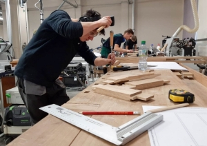  SkillsLatvia 2020 pusfināls prasmju konkursā "Mēbeļu galdniecība"