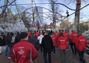 EuroSkills 2016 dalībnieki dodas nelielā ekskursijā pa Stokholmu