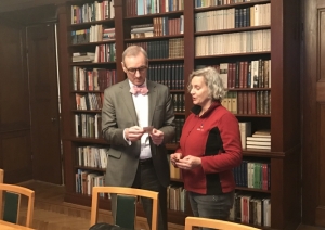 Latvijas valsts komanda apciemo Latvijas vēstniecību Zviedrijā