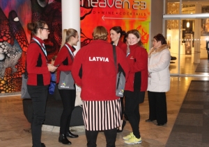 Jaunieši ierodas Gēteborgā, Zviedrijā, kur sāks sacensību par medaļām konkurencē ar citu valstu jaunajiem preofesionāļiem