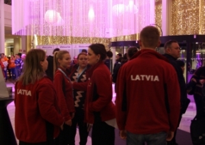 Jaunieši ierodas Gēteborgā, Zviedrijā, kur sāks sacensību par medaļām konkurencē ar citu valstu jaunajiem preofesionāļiem