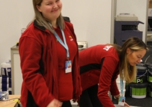 EuroSkills 2016 konkursanti pirmo reizi ierauga savu darba vietu un milzīgo halli, kurā darbosies visu 35 dalībvalstu pārstāvji