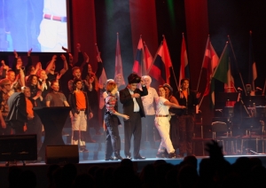 EuroSkills 2016 konkursa atklāšanas ceremonija ar Zviedrijas premjerministra uzrunu un pasākuma izklaidējošo programmu