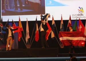 EuroSkills 2016 konkurss ir noslēdzies un Latvijas valsts komanda saņēmusi godalgas četrās kategorijās.