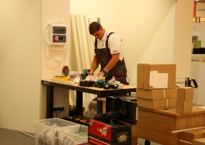 SkillsLatvia komanda iepazīstas ar darba vidi