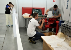 SkillsLatvia komanda iepazīstas ar darba vidi