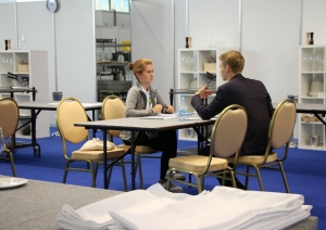 SkillsLatvia komanda iepazīstas ar darba vidi