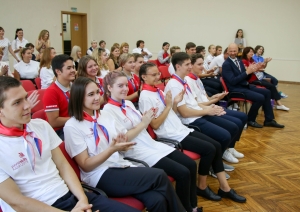 SkillsLatvia delegācija ciemojas Kazaņas 83. licejā