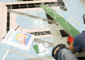 Fināla atlase flīzēšanā EuroSkills 2018