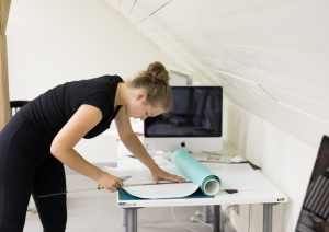 Skatlogu noformētājas atlases kārtā izveido skatlogu dizainu