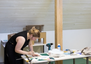 Skatlogu noformētājas atlases kārtā izveido skatlogu dizainu