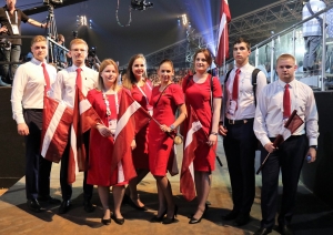 WorldSkills 2017 konkursa apbalvosanas ceremonija