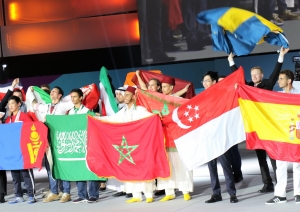 WorldSkills 2017 konkursa apbalvosanas ceremonija