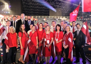 WorldSkills 2017 konkursa apbalvosanas ceremonija