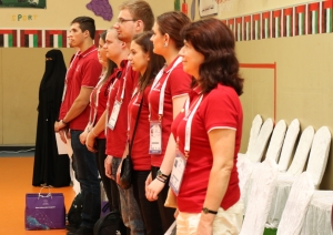 Latvijas komanda viesojas Apvienoto Arābu Emirātu skolā